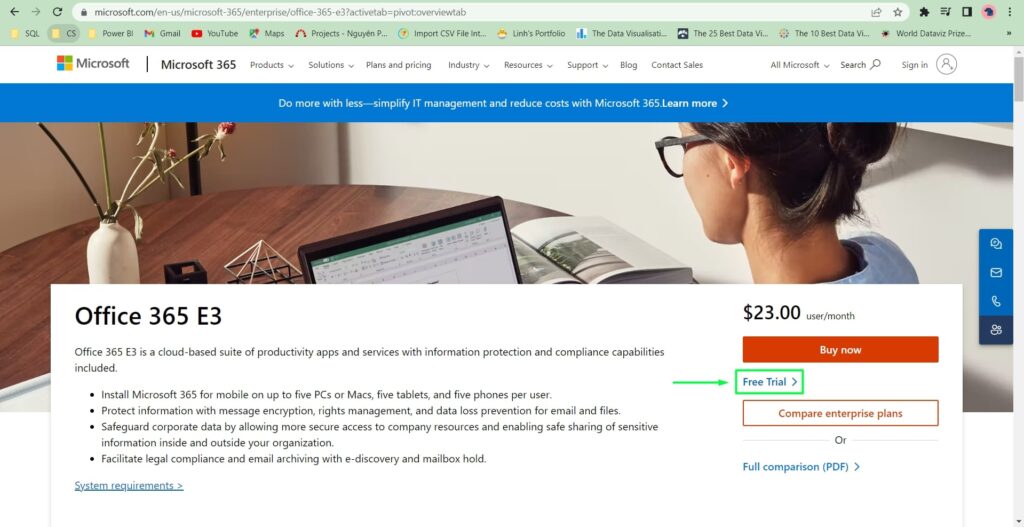 Office 365 E3 Trial