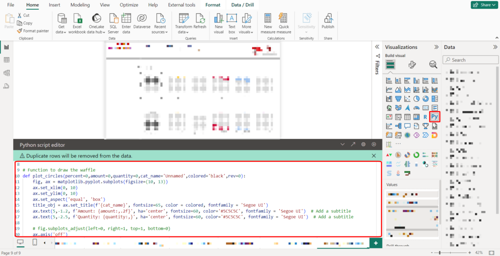 Custom visuals Power BI